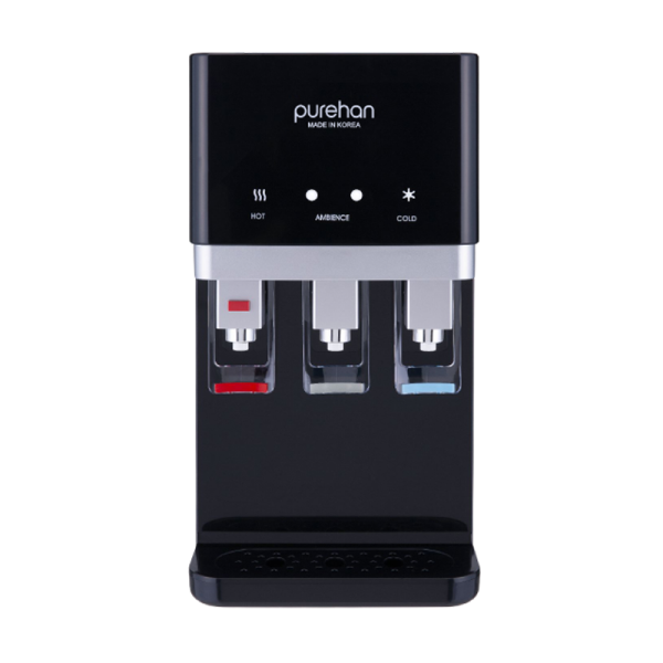Purehan UV Trio: Office Water Cooler & Hot Water Dispenser Singapore front view